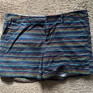 Striped Multicolor Shorts